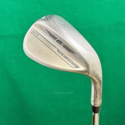 Titleist Vokey SM10 Nickel 58-8M 58 Lob Wedge NS Pro Modus 3 Steel Wedge Flex