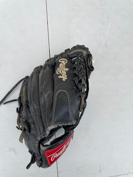 Black Rawlings Gamer RH Infield Baseball Glove 12" (Used)
