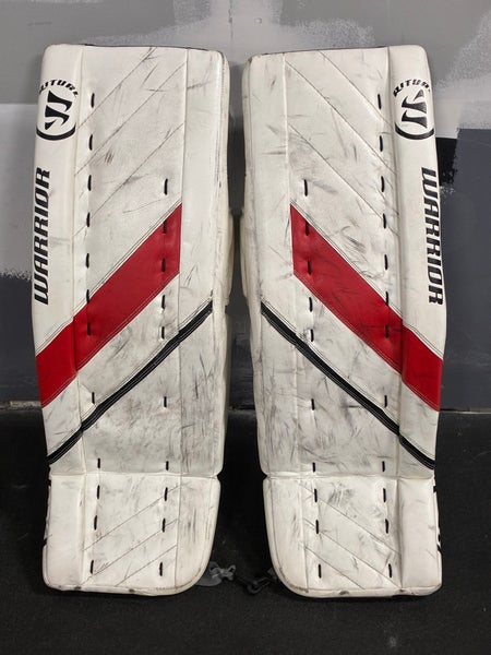32" Intermediate Warrior Ritual G4 Goalie Leg Pads (Used)