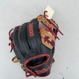 Black Wilson A2000 RH Infield Baseball Glove 11.25" (Used)