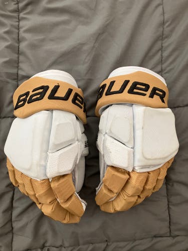 VGK Shea Theodore Pro Stock Bauer Supreme Ultrasonic Pro Gloves