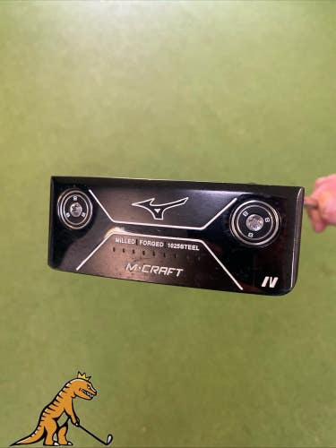 Used RH Mizuno M Craft IV 34 Black Putter