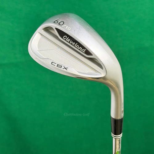 Cleveland CBX 60-10 60 Lob Wedge Dynamic Gold 115 Steel Wedge Flex