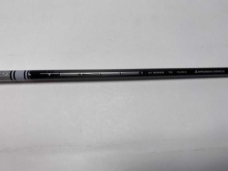 Mitsubishi Chemical Tensei White AV Series Raw 75g X Driver Shaft 44"-Taylormade