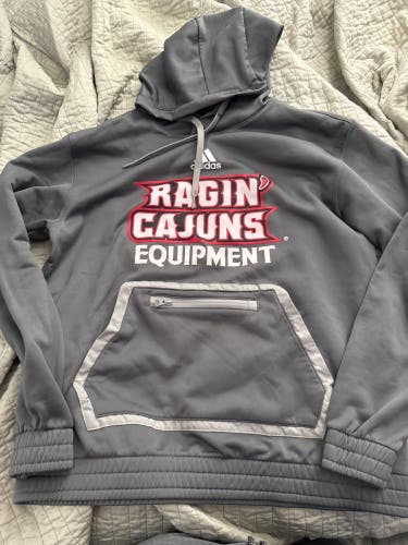 College Issue UL Ragin Cajuns Equiptment Hoodie