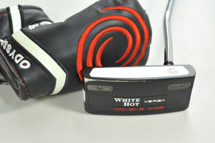 Odyssey White Hot Versa Double Wide 33" Putter Right Steel/Graphite # 200413