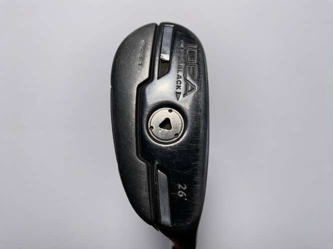 Adams Idea Pro Black 9031 5 Hybrid 26* Aldila Voodoo SNV8 Stiff Graphite Mens RH