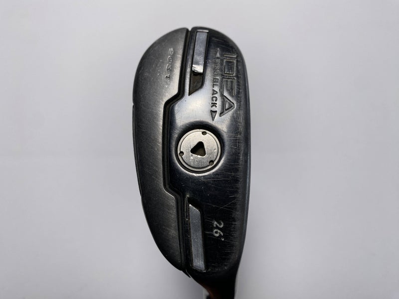Adams Idea Pro Black 9031 5 Hybrid 26* Aldila Voodoo SNV8 Stiff Graphite Mens RH