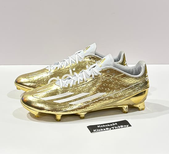 Adidas Adizero 5 Star 4.0 Football Cleats Gold Size 11.5 Mens B72805 NEW