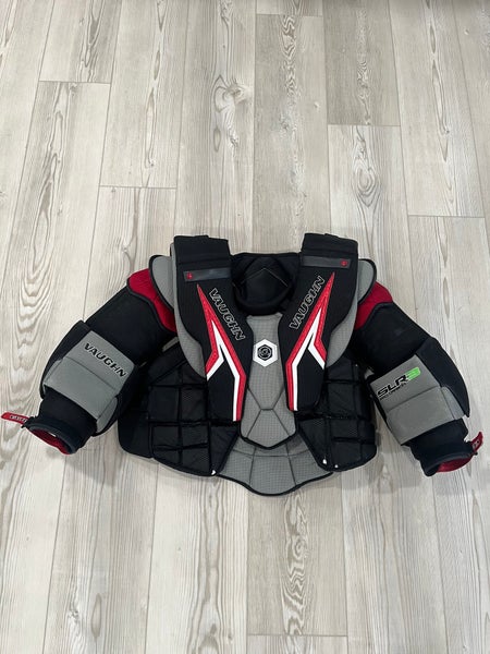Large Vaughn SLR3 Pro Carbon Goalie Chest Protector (Used)