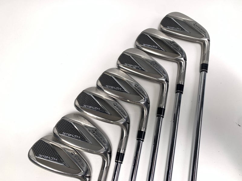 TaylorMade Stealth Iron Set 5-PW+GW KBS Max MT 85g Regular Steel Mens RH