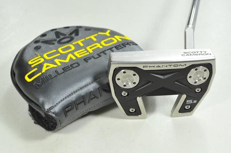 Titleist 2022 Scotty Cameron Phantom X 5.5 33" Putter RH Steel w/ Cover # 200531