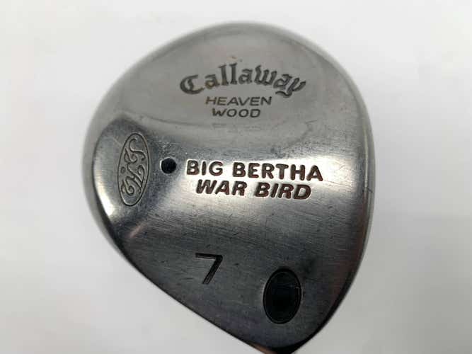 Callaway Big Bertha Warbird 7 Fairway Wood 21* RCH 90 Regular Graphite Mens RH
