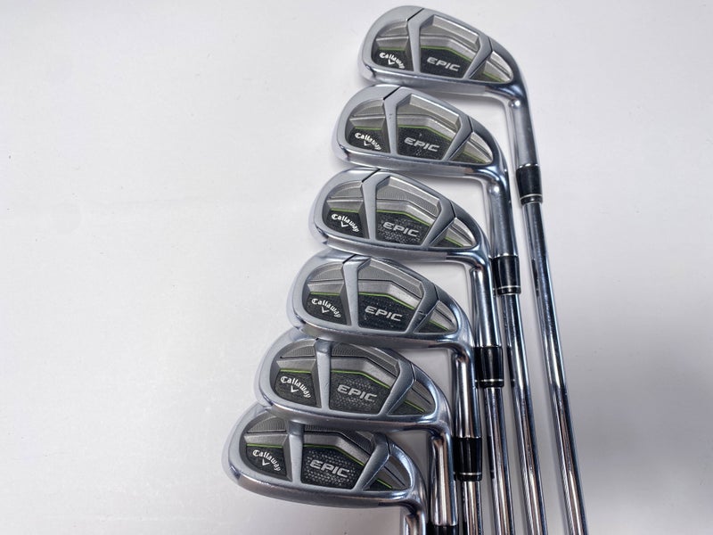 Callaway Epic Iron Set 6-PW+GW Project X LZ 5.5 95g Regular Steel Mens RH