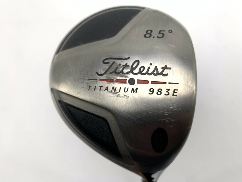 Titleist 983 E Driver 8.5* True Temper EI70 II Extra Stiff Graphite Mens RH