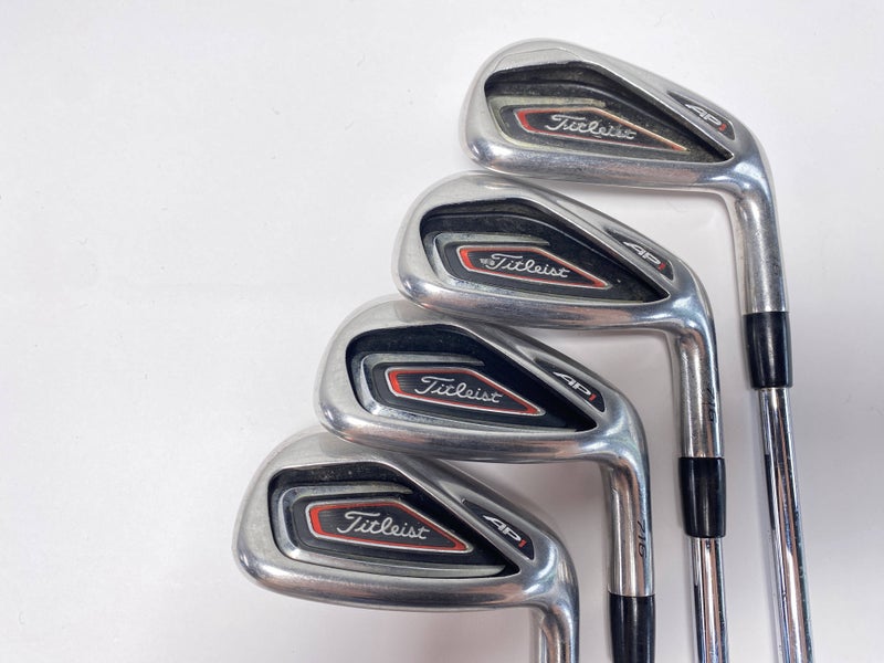 Titleist 716 AP1 Iron Set 7-PW True Temper XP 90 R300 Regular RH +1/2''