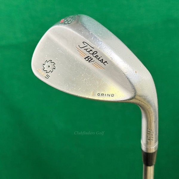 Titleist Vokey SM5 Tour Chrome 58-4L 58 Lob Wedge Vokey Design Steel Wedge