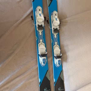 Women's All Mountain 162 cm Rossignol Temptation 84 Skis With Bindings (Used)