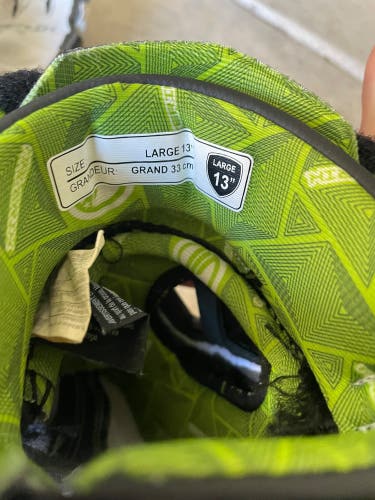 Maverik Max Goalie Lacrosse Gloves 13" (Used)