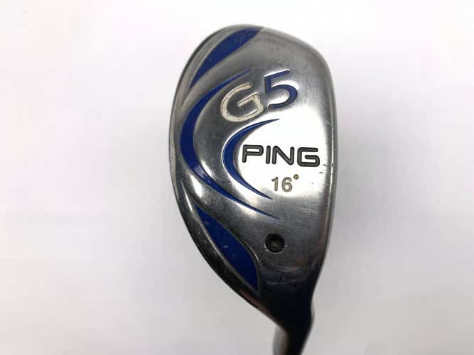 Ping G5 Hybrid 16* Aldila NV Green Hybrid 85g Stiff Graphite Mens RH
