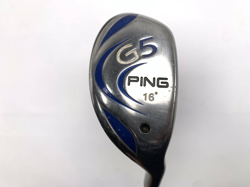 Ping G5 Hybrid 16* Aldila NV Green Hybrid 85g Stiff Graphite Mens RH