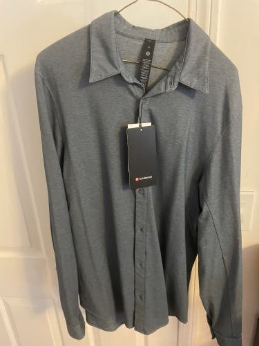 Gray Medium Men's Lululemon Shirt (New)