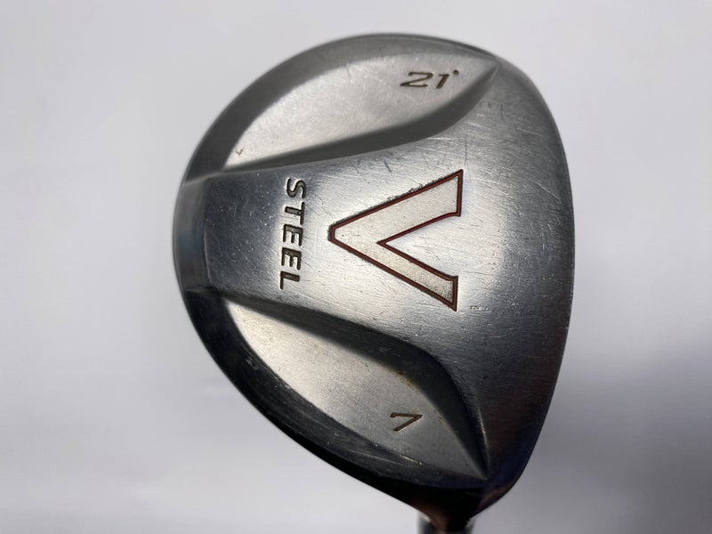 TaylorMade V Steel 7 Fairway Wood 21* MAS2 Regular Graphite Mens RH