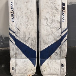 33" Senior Bauer S27 Goalie Leg Pads (Used)