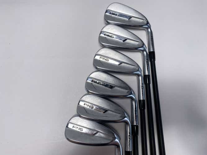 Ping G700 Iron Set 5-PW Black Dot Alta CB Regular Graphite Mens RH Midsize Grips