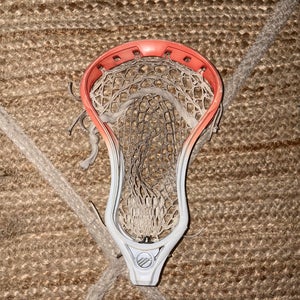 Maverik Tactik 2.0 Lacrosse Head Strung (Used) Red/White Dye