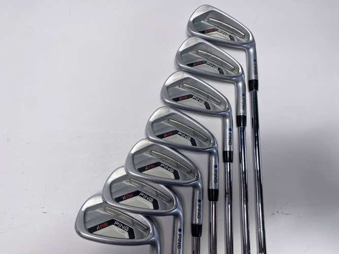 Ping i25 Iron Set 4-PW Blue Dot 1* Up CFS Stiff Steel Mens RH