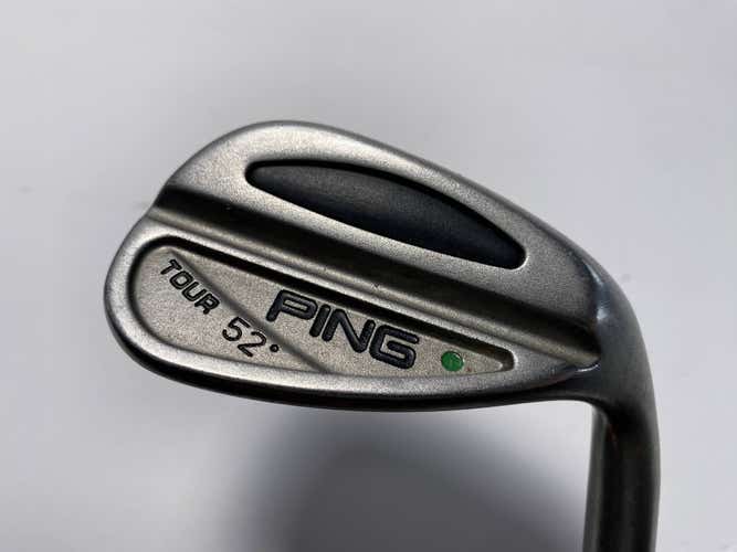 Ping Tour Gap Wedge GW 52* Green Dot 2* Up Wedge Steel Mens RH