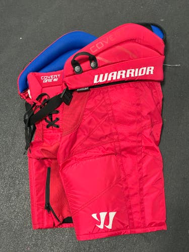 Red Junior Medium Warrior Covert QRE20 pro Hockey Pants (Used)