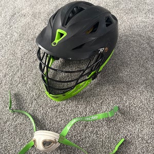 Cascade R Black Helmet (Used) With Chinstrap