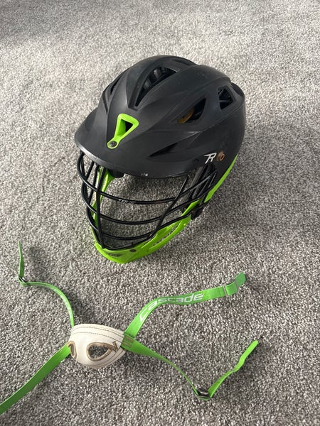 Cascade R Black Helmet (Used) With Chinstrap