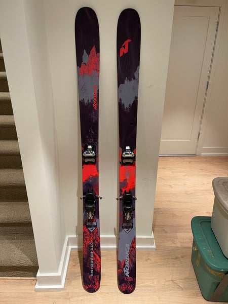 Men's Nordica Enforcer 110's 185 cm Skis With Bindings (Used)