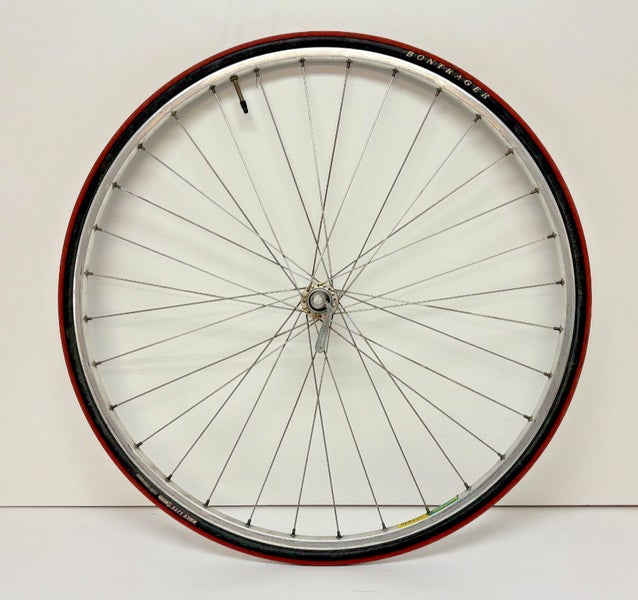 Vintage Mavic MA 32-Spoke Silver Aluminum 700C Front Wheel RX100 Hub +Tire