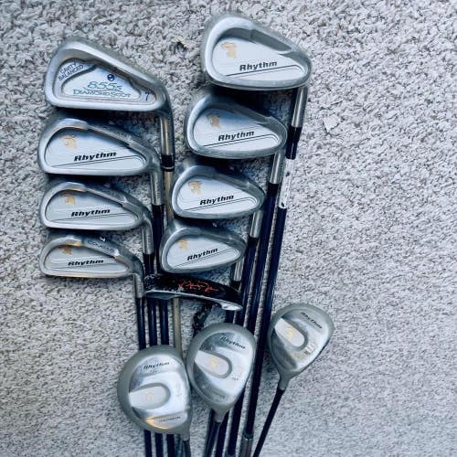 Womens RH Cougar Rhythm Golf Club Complete Set Driver-Putter