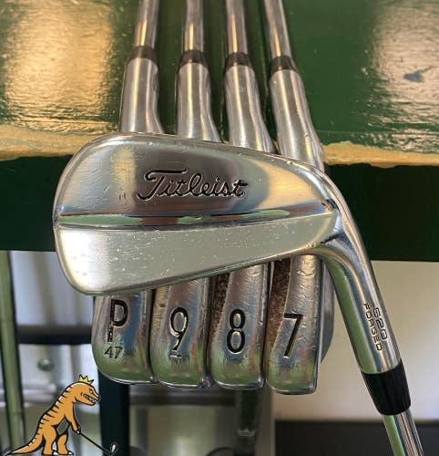 Used RH Titleist 620 MB Forged Iron Set 6-PW Dynamic Gold Tour Issue X100 Steel