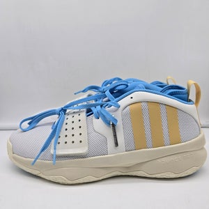 Adidas Dame 8 EXTPLY Cloud White Oat Cream White Men’s Size 12 IF1514 NEW