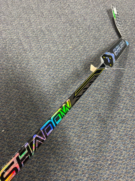 Intermediate Bauer Supreme Shadow Goalie Stick Regular 23" Paddle (Used)