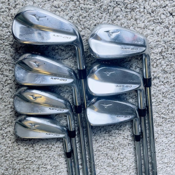 Mizuno MP-20 HMB Forged Mens Right Handed Golf Club Iron Set 4-9+PW