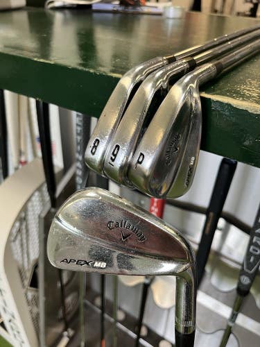 Callaway Apex 2018 7-PW Forged Iron Set DG X100