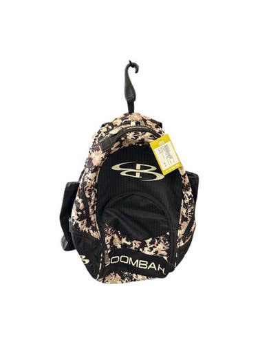 Used BoomBah 2 BAT BAG BB/SB Player Backpack Black And White MD 11862-S000090230