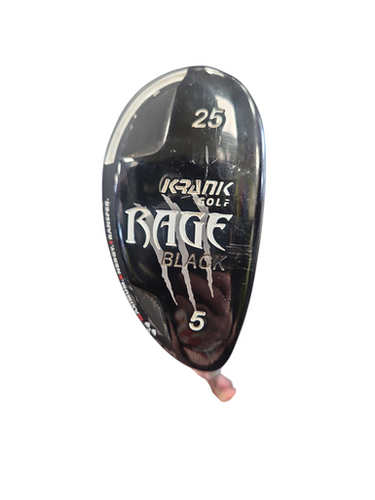Used KRANK RAGE BLACK Mens Hybrid Club RH 5 Hybrid 11850-S000021099