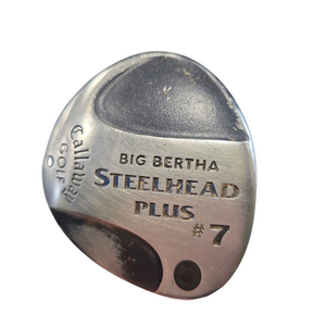 Used Callaway BIG BERTHA STEELHEAD PLUS Mens Fairway Wood RH 7 Wood 11850-S000021095