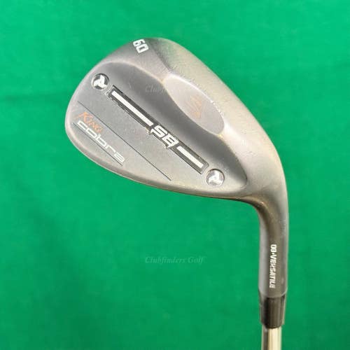 King Cobra SB Versatile 60-8 60 Lob Wedge Factory Stepped Steel Stiff Flex