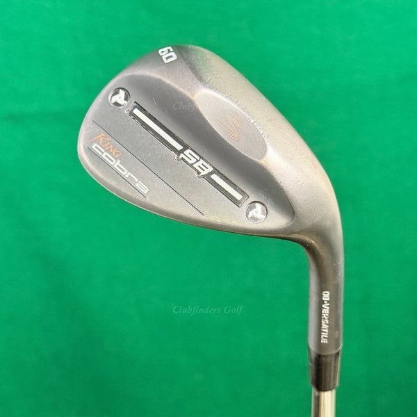 King Cobra SB Versatile 60-8 60 Lob Wedge Factory Stepped Steel Stiff Flex