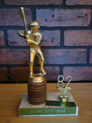 Vintage 1982 Baseball Trophy