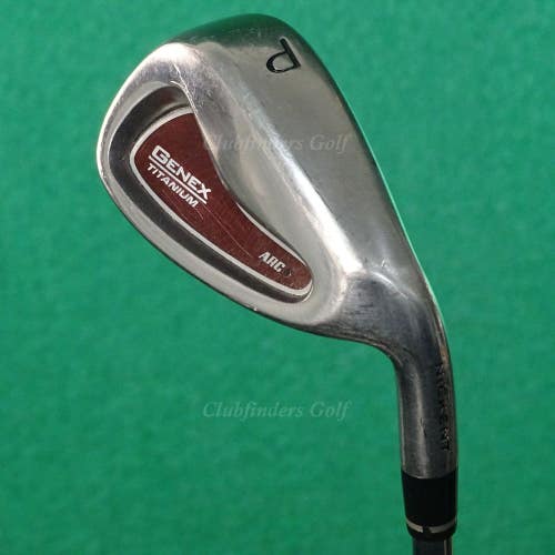 Nickent Genex Titanium Arc PW Pitching Wedge True Temper ST-90 Steel Stiff